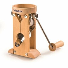 Schnitzer Campo Flockenquetsche | Edelstahlwalzen | Buche massiv | Klassiker