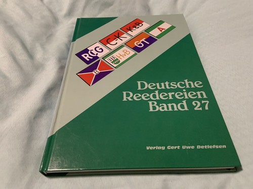 Deutsche reedereien band - reedereien,