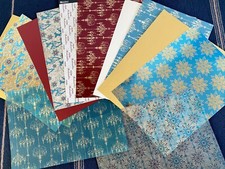 12 Bögen Scrapbooking Papier