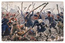 PREUSSISCHE LANDWEHR BEI DENNEWITZ 6. Sept. 1813 * Künstler-AK um 1910 R. Knöt