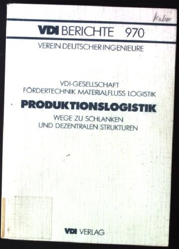 Produktionslogistik wege zu - wege,