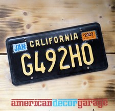 USA Nummernschild/Kennzeichen/license plate/Amerika * California Black Legacy *