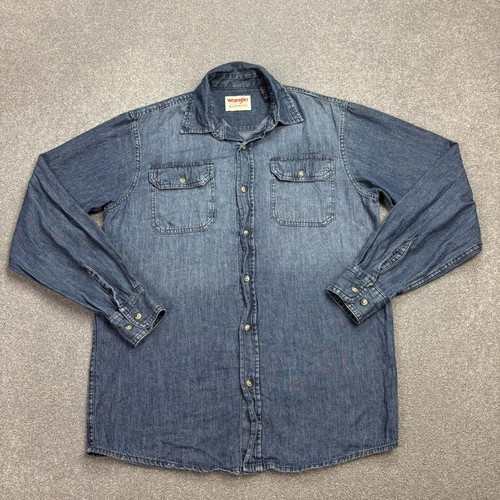 Wrangler jeanshemd erwachsene - wrangler,