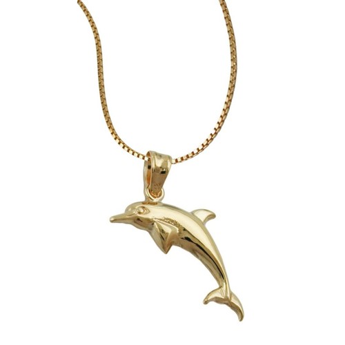 Anhänger delfin glänzend - delfin, 9