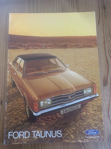 Prospekt ford taunus seiten - 24,