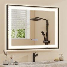 LED Badezimmerspiegel mit Beleuchtung Badspiegel Wandspiegel Beschlagfrei IP44