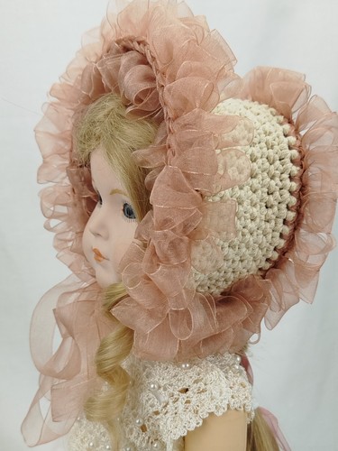 Puppenhut puppenhaube - puppenhut,,
