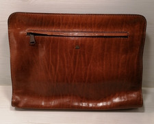 The Bridge - klassische Aktenmappe Notebooktasche, edles Leder Din-A-4