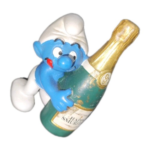 Schlumpf figur happy smurfday - schlumpf,
