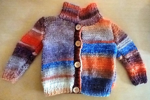 Selbstgestrickte niedliche