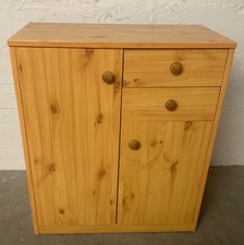 Kleiner Schuhschrank Schrank Siedboard Kiefer, 2 Schublade nur Abholung München.