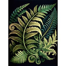 Ernst Haeckel Stil Farnwedel