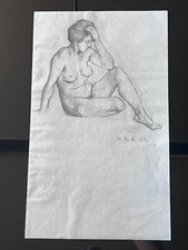 AKT EROTIK SITZENDE NACKTE