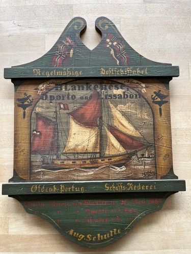 Altes bild holz schild - altes,
