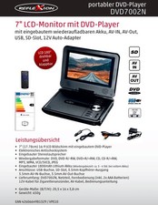 Reflexion DVD7002N Portabler