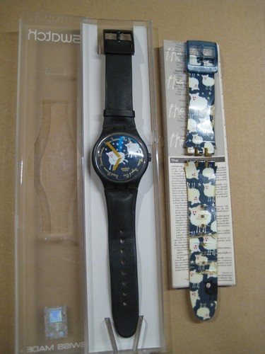 Swatch large black - x-large, too