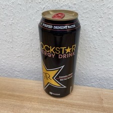 2009 Rockstar Tour Water Not for Resale Can Energy Drink Collection Warped Music