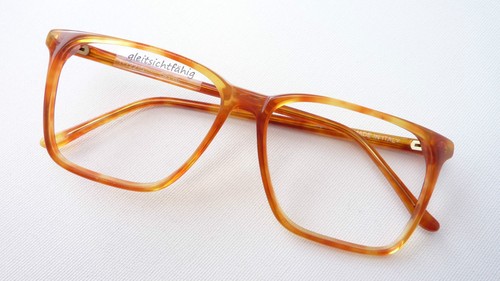Rotbraune nerdbrille - rotbraune,