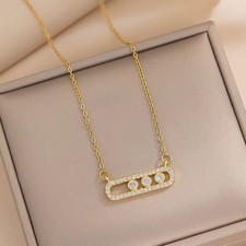 Minimalistische Halskette aus