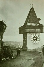 Graz Uhrturm Turm Uhr Altes