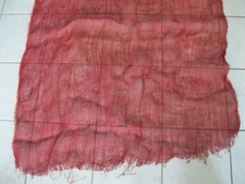 Jute, Rupfen - 4,80 m x 1,10 m - dkl. rot - Deko - Winterschutz f. Pflanzen