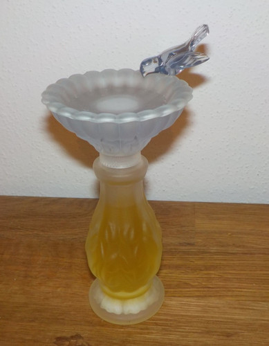 Vintage flacon mit vogel - mit,