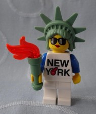 LEGO Originale Minifigur + Freiheitsstatue + Lego-Store New York City + SELTEN!