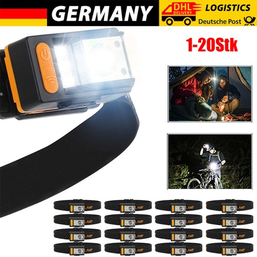 Led stirnlampe usb - led,