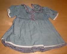 ZAPF Baby Born Puppen-Kleidung - tolles Jeans-Kleid - siehe Bild (bb5)