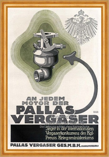 Pallas vergaser preuss - pallas,