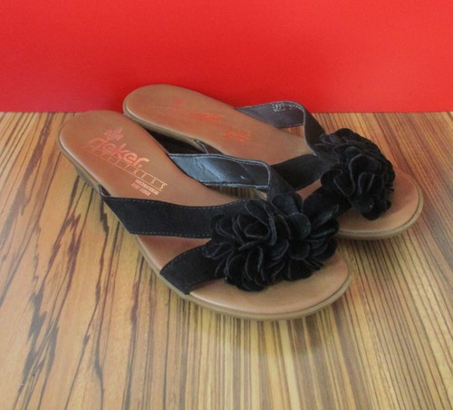 Damenschuhe pantoletten rieker - pantoletten,