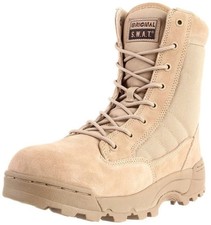 S.W.A.T. Combat Boot Military Militär Stiefel Desert Wildleder Größe 45