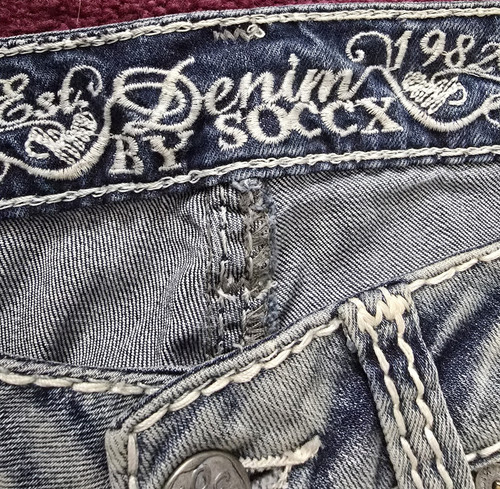 Soccx damen jeans gerade - soccx,