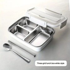 Lunchbox Edelstahl isoliert
