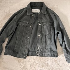 Ami Paris Alexandre Mattiussi Denim Trucker Jacket schwarz XL