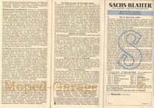 Miele Hercules Sachs Moped original Din A4 Werbung Reklame Sachs Blätter Odenwal