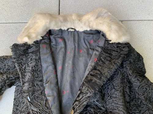 Vintage taillierter schwarzer - vintage:,