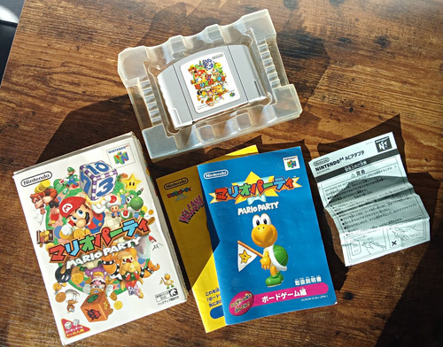 Mario party n64 nintendo japan - party,