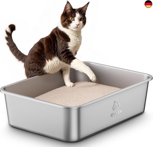 Edelstahl katzenklo große - katzenklo,,