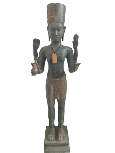 Große bronze skulptur vishnu - große,