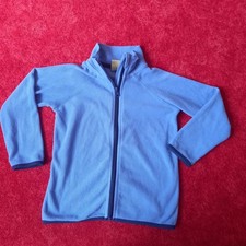 leichte Jacke Kind 104 Kiki&Koko Polyester blau Junge Reißverschluß Mädchen uni