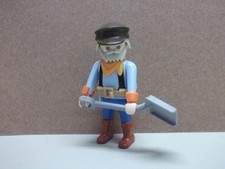 Playmobil Heizer Figur für Western Eisenbahn Lok