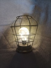 LED Retro Solar Kugel Außen Leuchte Garten Deko Balkon Filament Steh Lampe rauch
