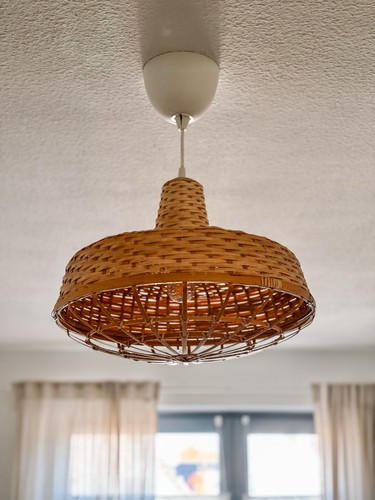 Ikea rattan hängelampe mit - hängelampe,