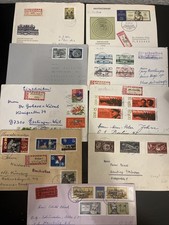 DDR Belege Lot EF / MiF -