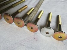 Zierschraube Flachkopf Holzschraube 10 x 100-150-225 Verbinder Torx Inbus