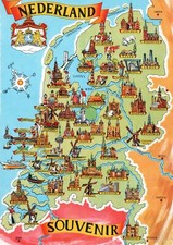 NIEDERLANDE POSTKARTE Holland