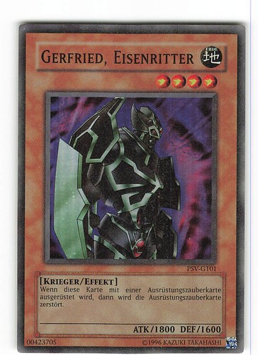 Yugioh gerfried eisenritter - yugioh,