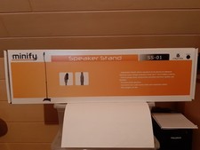 Lautsprecherständer schwarz -