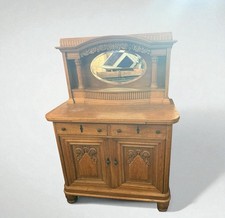 Antik Jugendstil Buffetschrank Anrichte Desertschrank, Kredenz 120x171x59cm